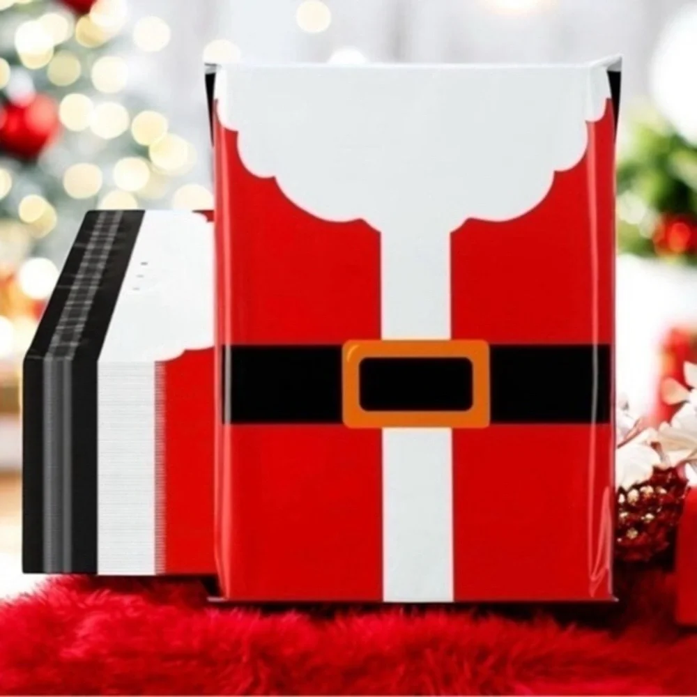 (10) 10x13 Christmas Poly Mailers